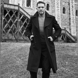 ZARA Man Black Overcoat